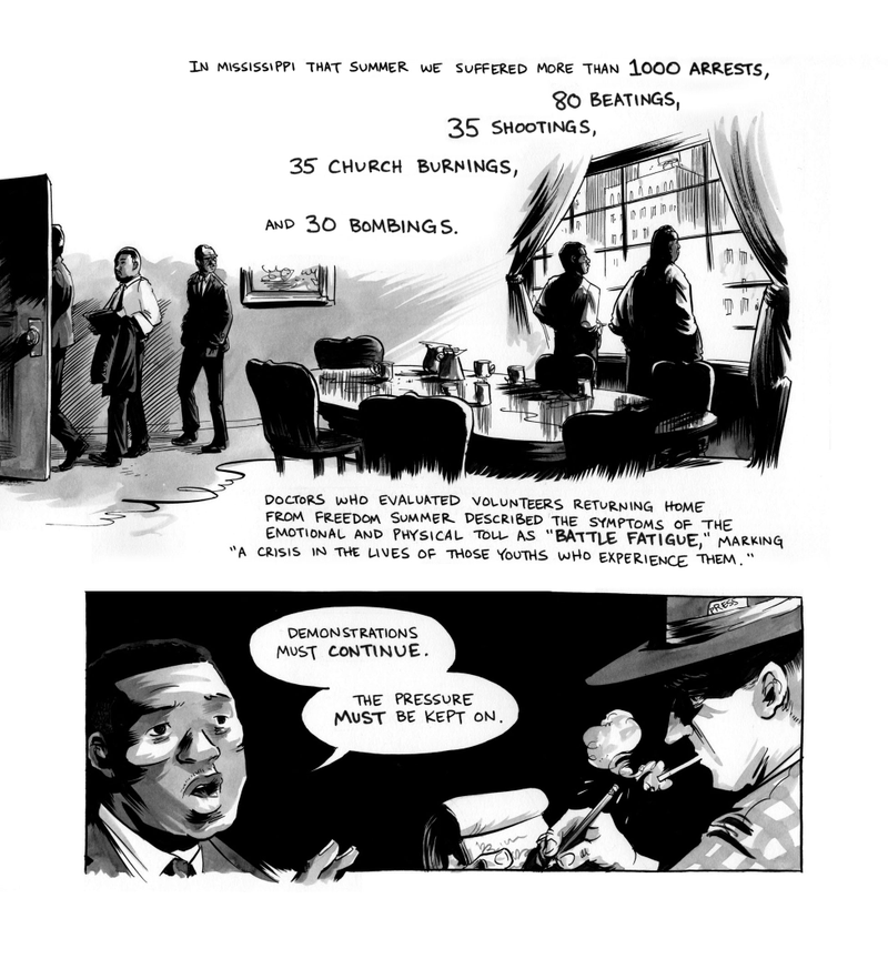 Illustration for article titled John Lewis’ March is an essential read in a turbulent political climate